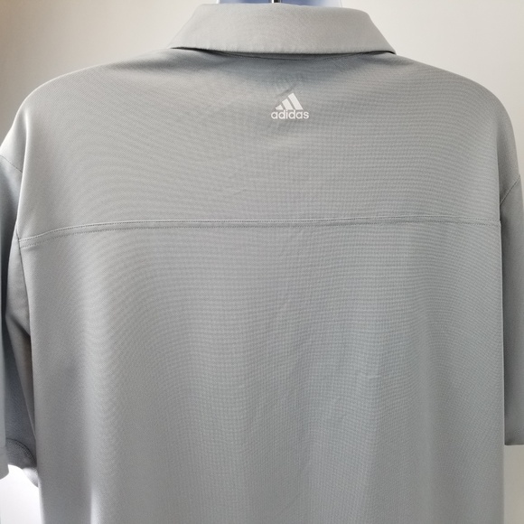 Adidas Golf Clima-Lite Athletic 3 Button Polo - Picture 4 of 7
